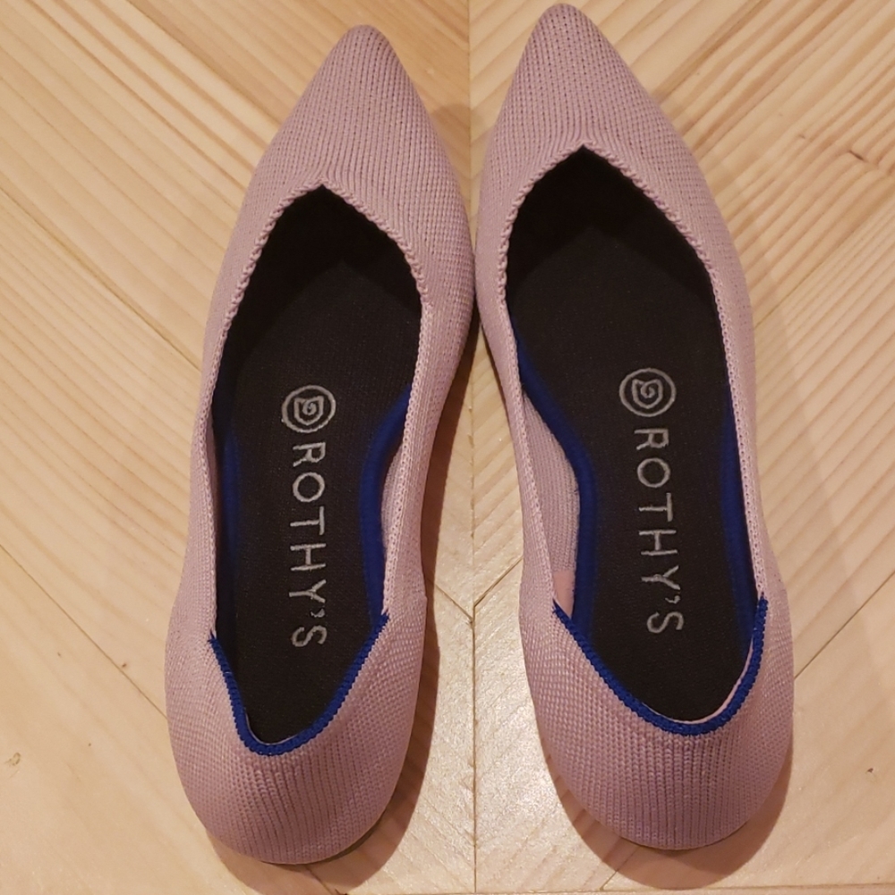 Pink Rothy's Pointed Size 5